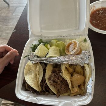 Tacos Sabrositos dish